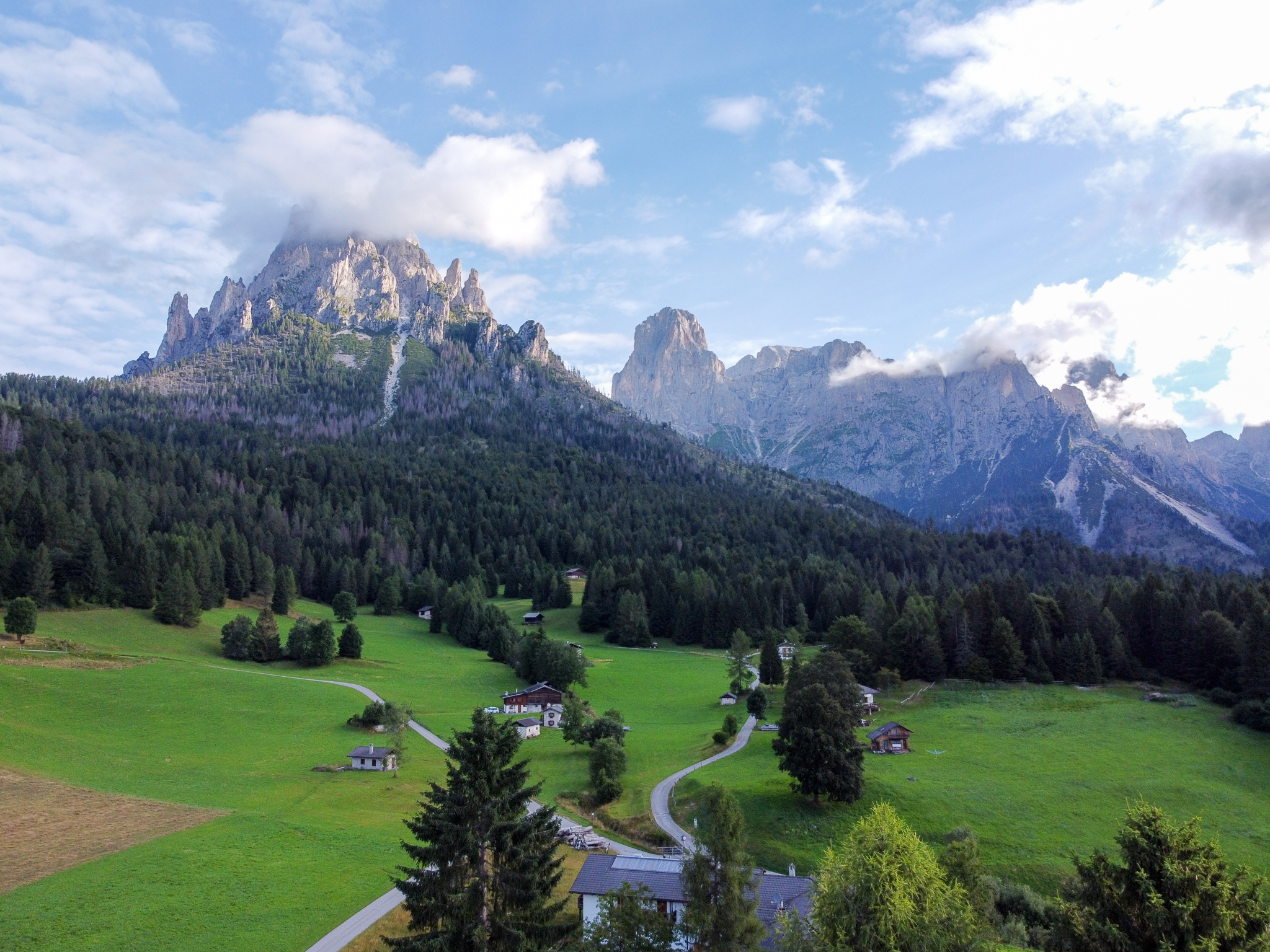 Esterno della Locanda Val Canali in Trentino